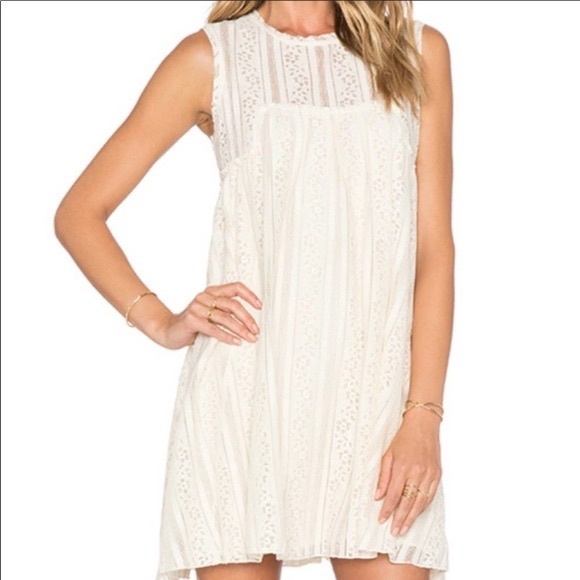 Free People Lace Boho Dress Sz. Small - Picture 4 of 9